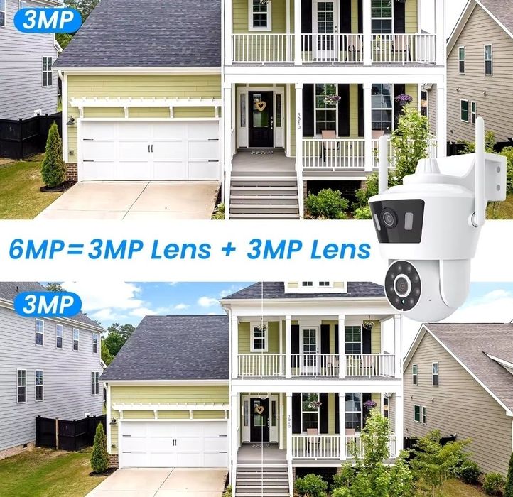 Камера видеонаблюдения wi-fi ip с системой ptz