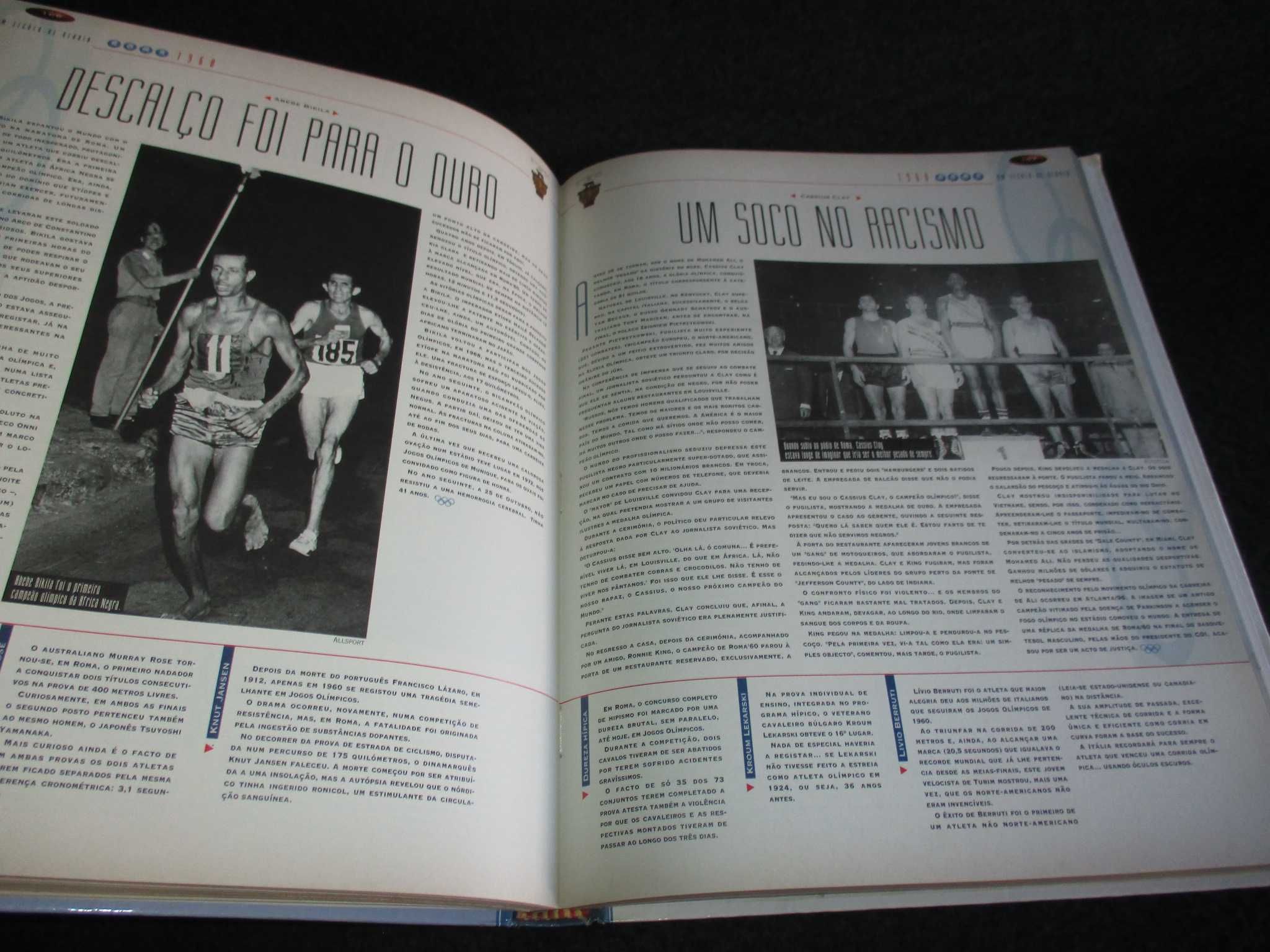 Livro Jogos Olímpicos Um Século de Glória Atenas 1896 a 1996 Atlanta