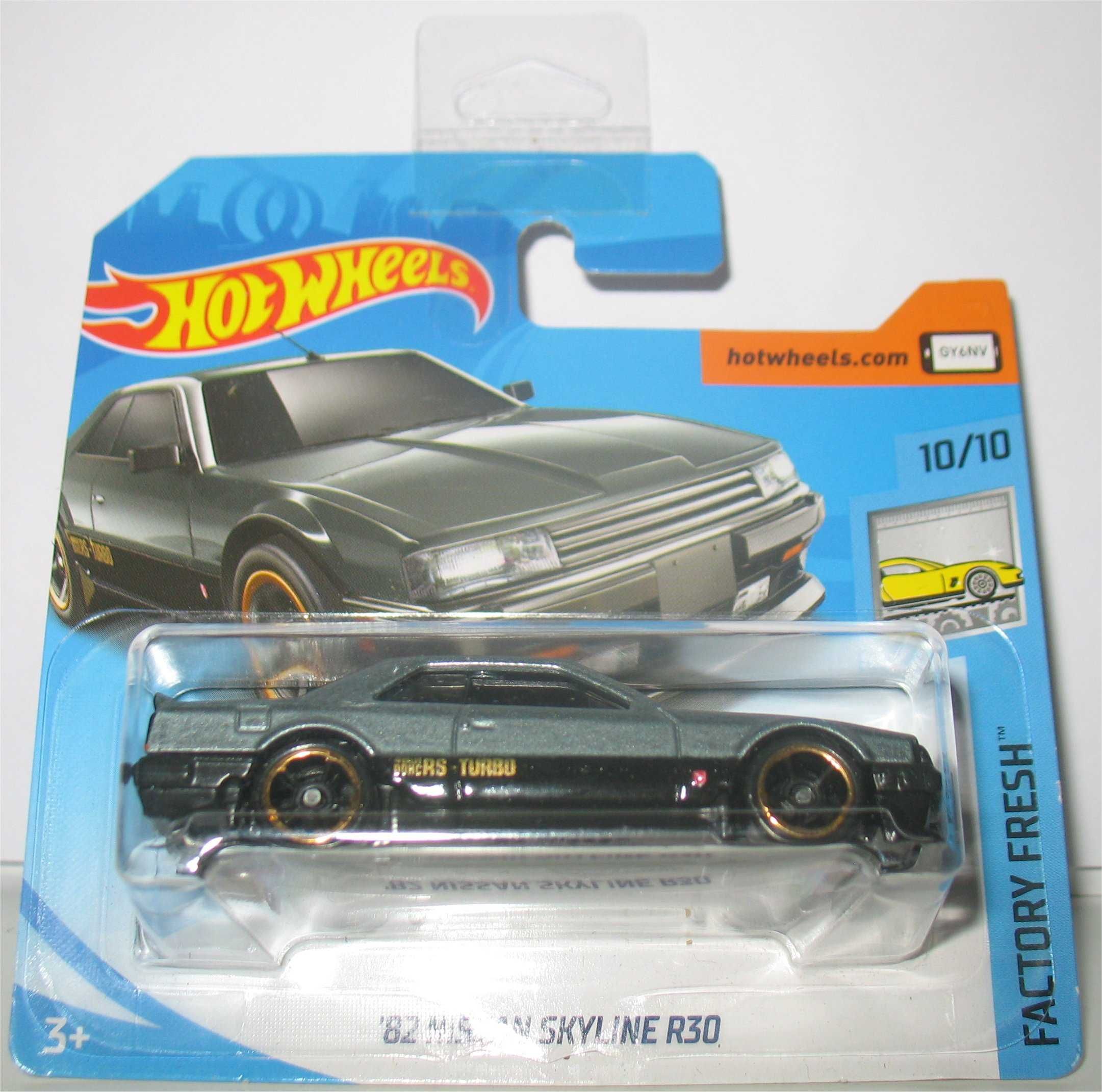 Hot Wheels - 82 Nissan Skyline R30 (cinzento - 2018)