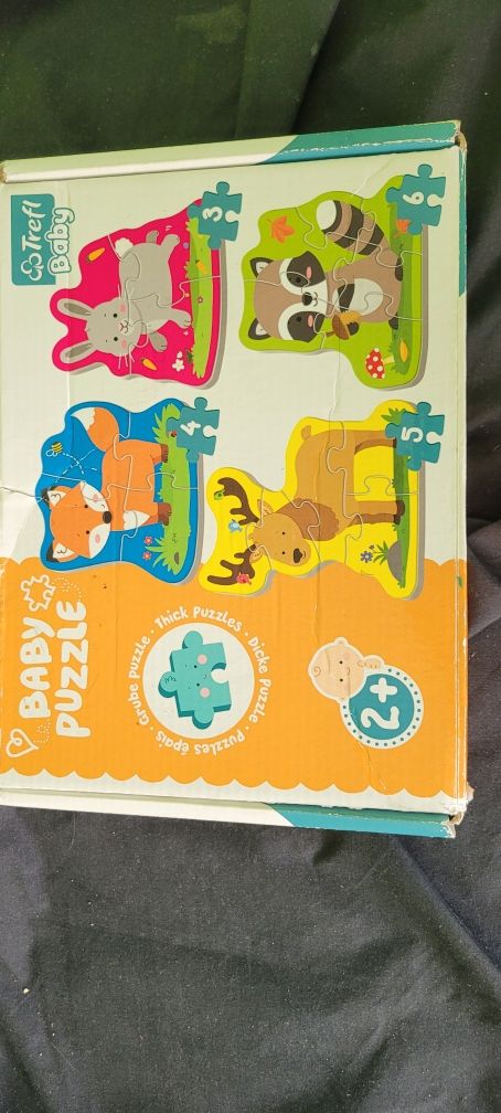 Puzzle dla dwulatka Peppa,Bing