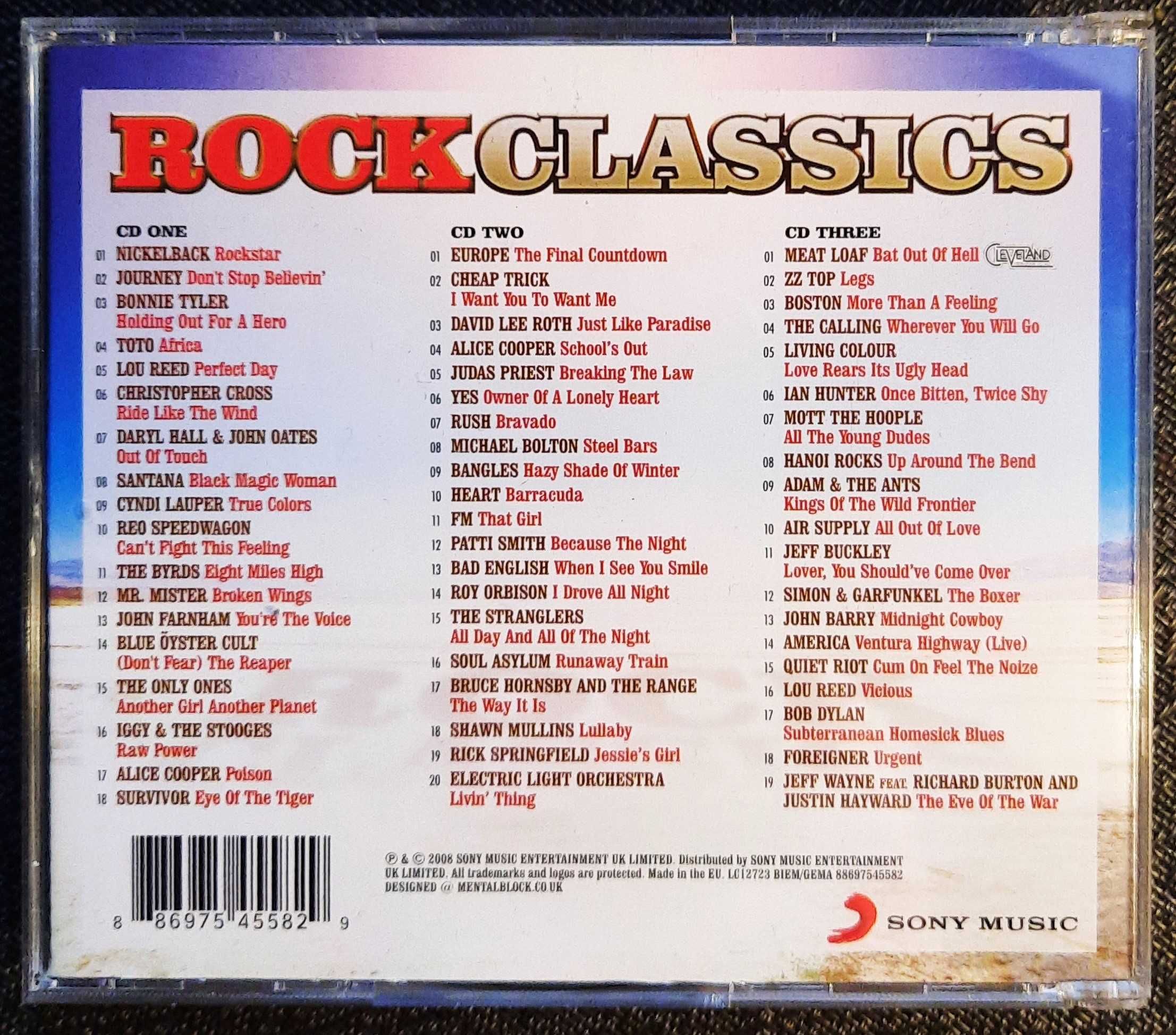 Polecam Wspaniały Album 3XCD Rock Classic Składanka Rock-a