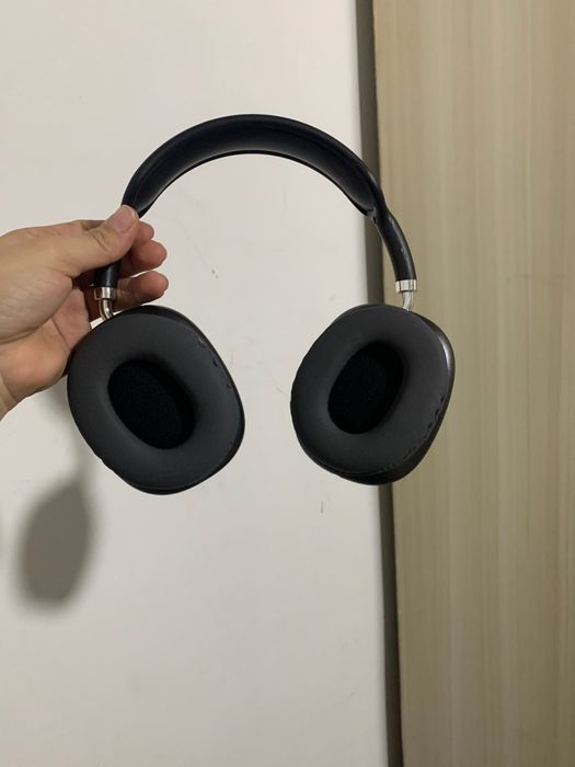 Беспроводные полноразмерные стереонаушники Bluetooth Macaron P9 Black