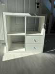 Regał Ikea Kallax biały 2x2