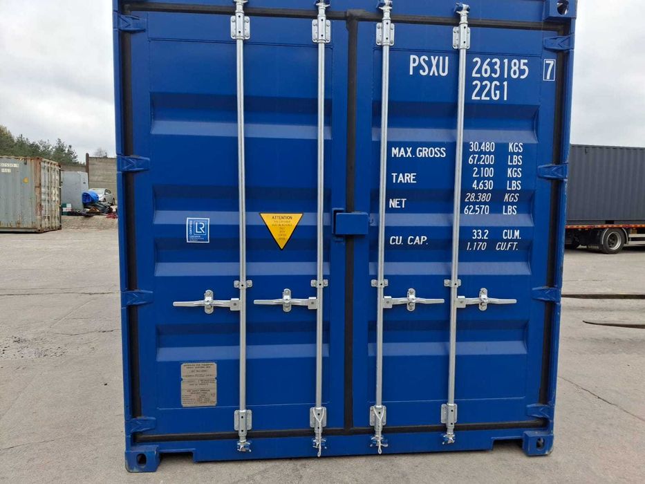 Kontener 20 DC one way RAL 5010