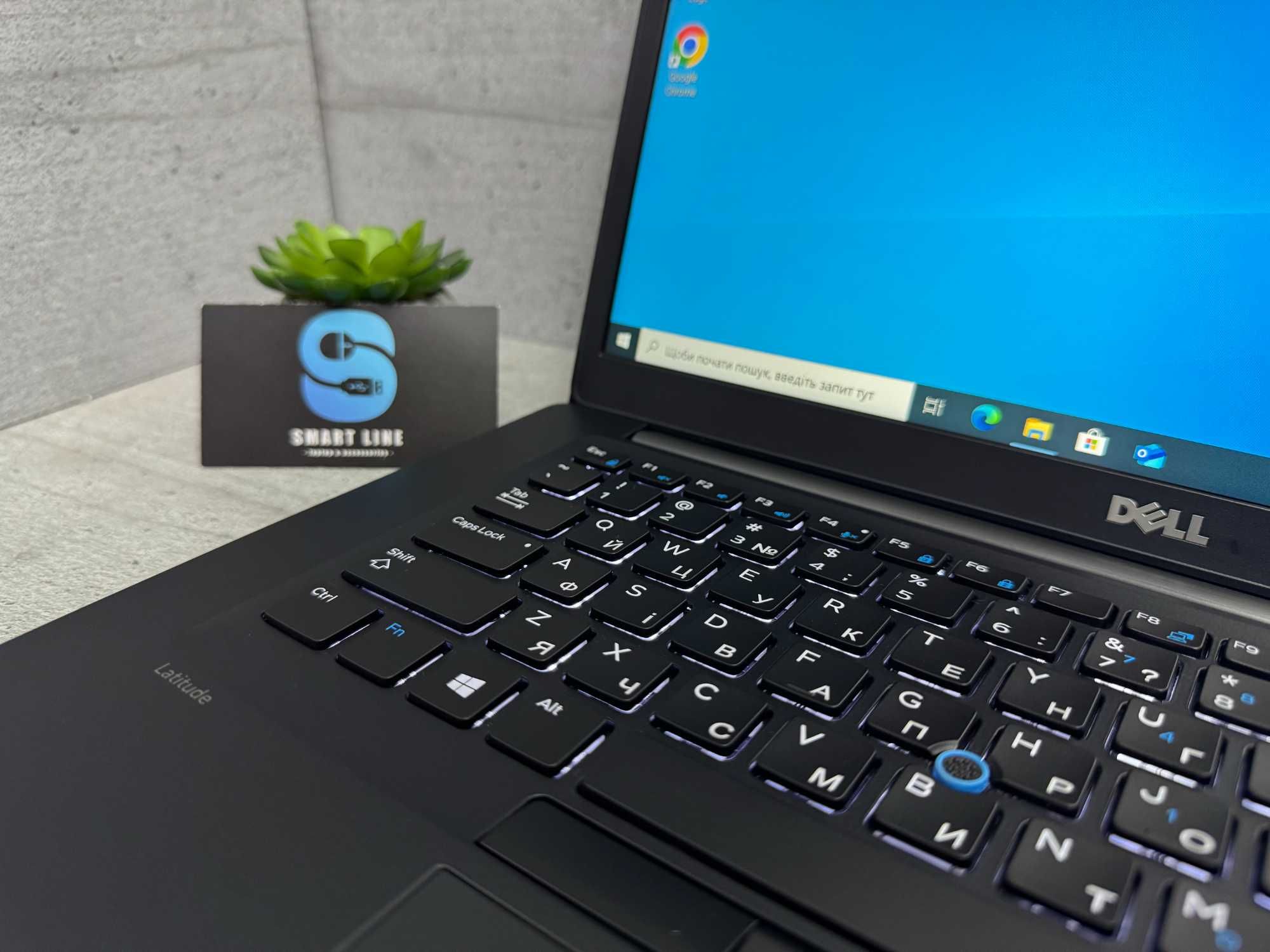 Компактний ноутбук Dell Делл 7480/14” FullHD ips/256gb/i5-7300u