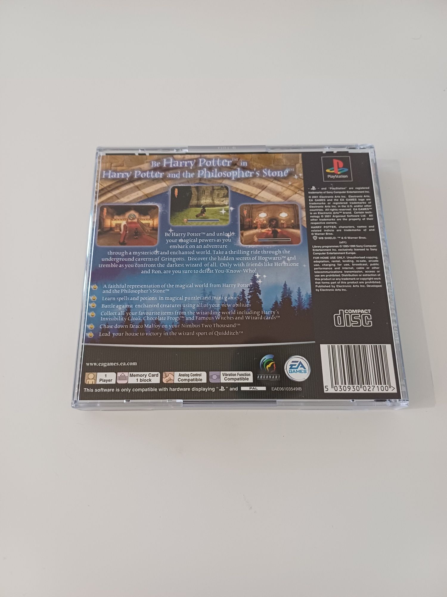 Harry Potter and the Philosopher's Stone Sony PlayStation PS1 angielsk