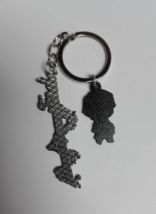 Zenitsu Agatsuma - metalowy breloczek, brelok - Demon Slayer (anime)