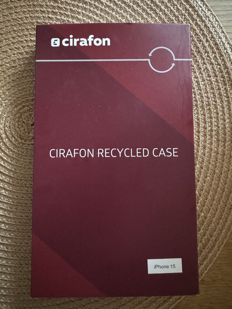 Cirafone recycled case do telefonu iphone15