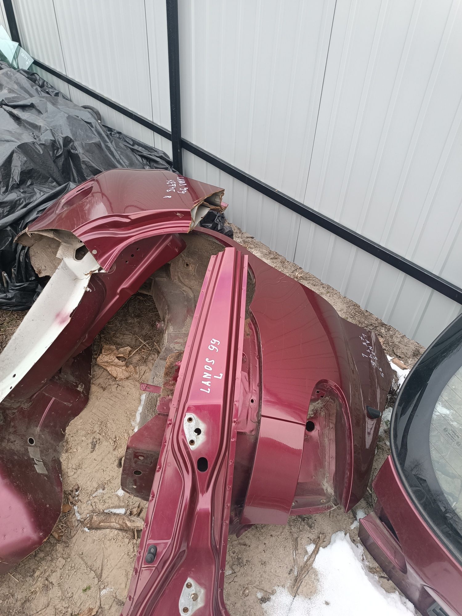 Задні крила Daewoo Lanos,Sens
