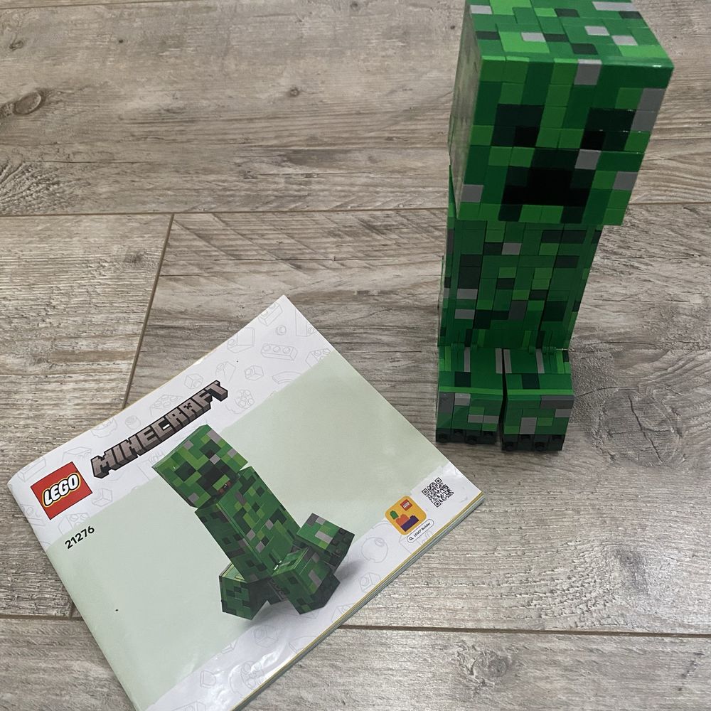 Klocki lego minecraft creeper