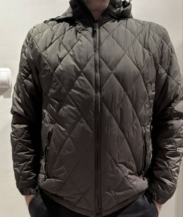 Massimo Dutti męska lekka,wiosenno/jesienna kurtka z kapturem