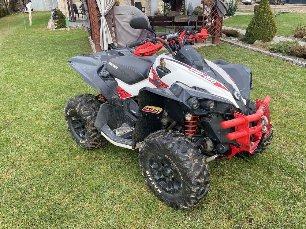 Grill lampa obudowa lamp bumper osłony nadkole can am renegade 650 xxc