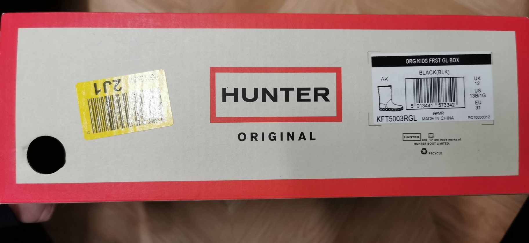 Kalosze Hunter czarne