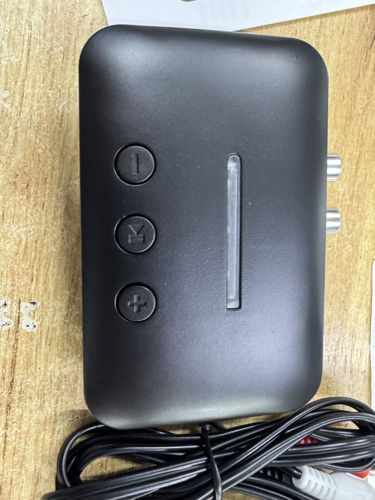 Блютуз Bluetooth 5.3 NFC аудіо приймач T88 AUX RCA USB C