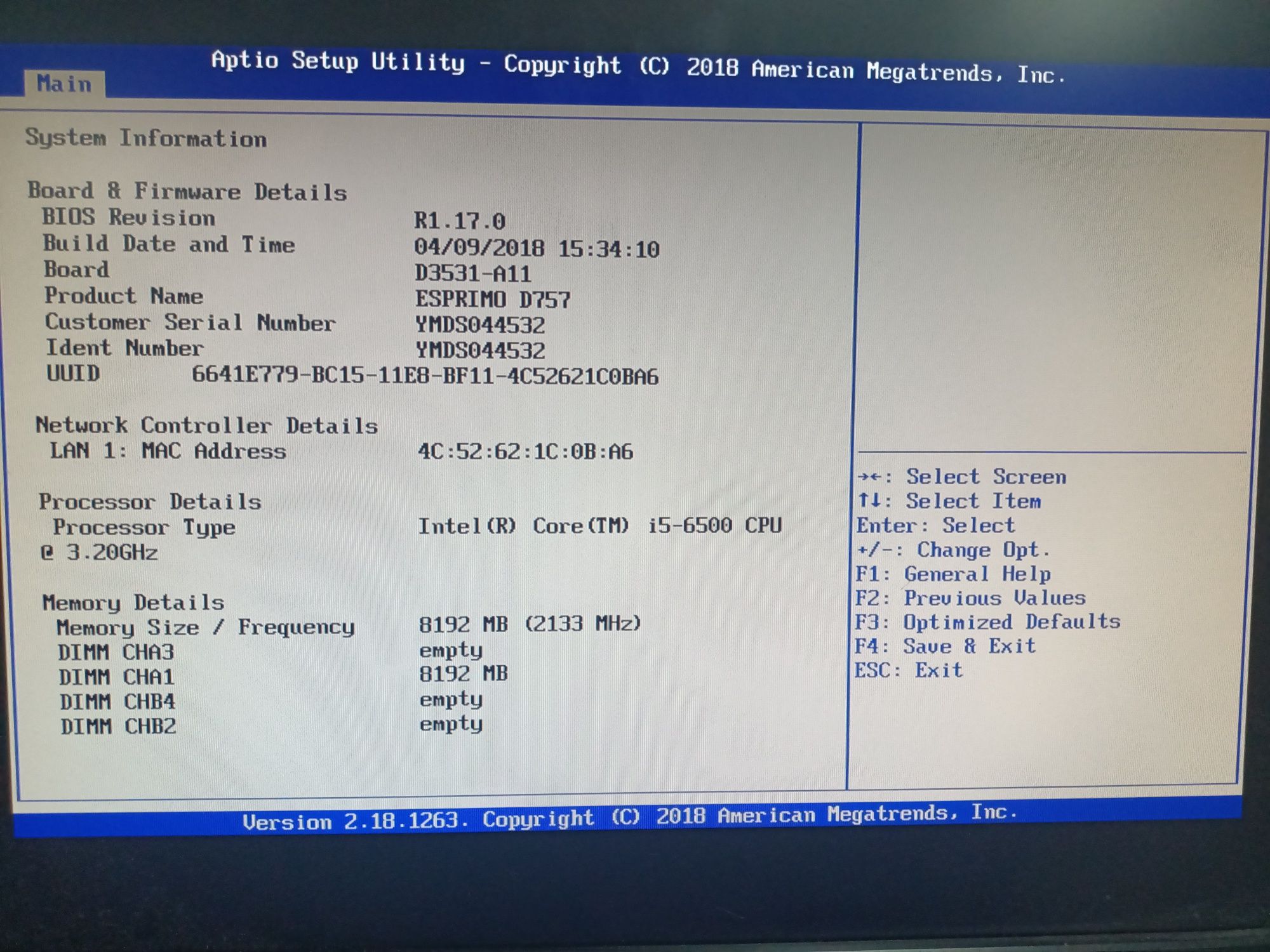 Core i5-6500(4x3.70/8GB DDR4/256ssd m.2/1GB video)Fujitsu D757 SFF ОПТ
