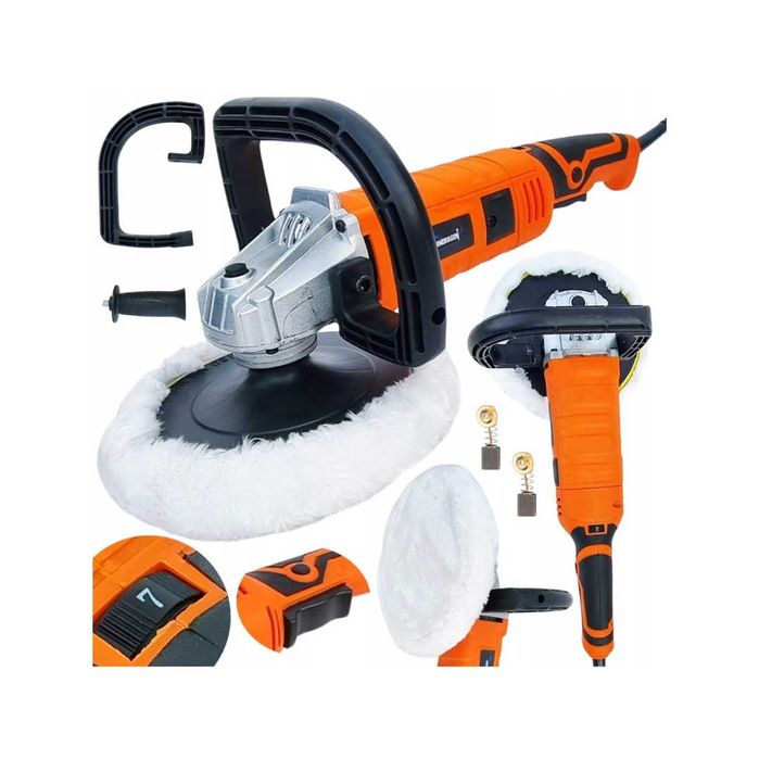 Polerka Samochodowa Oscylacyjna Do Lakieru Z Regulacją Obrotów Wydajn