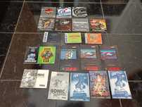 SEGA, Nintendo, Playstation - Manuais e material promocional