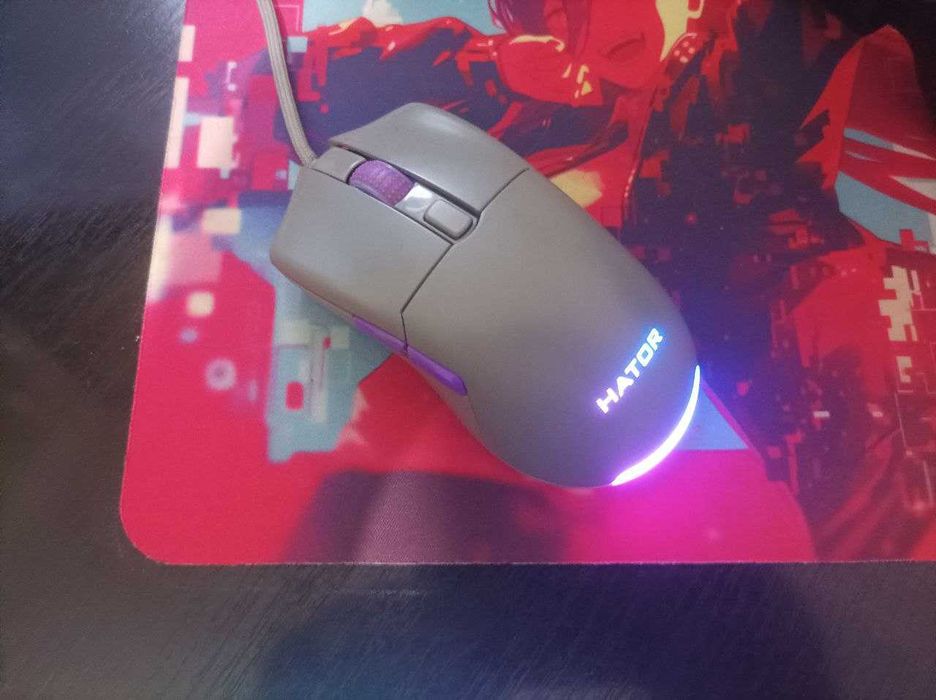 Набор Мышка Hator Pulsar 2 PRO+Клавиатура Rockfall mecha 2 TKL(дефект)