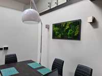 Obraz żywy mech w obrazie panel 50x50 z mchu loft zielone ściany