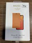 Skórzane etui magnetyczne wraz z portfelem iPhone XR RFID ochrona