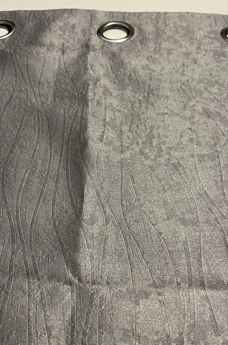 Zasłony szare 230x185 cm