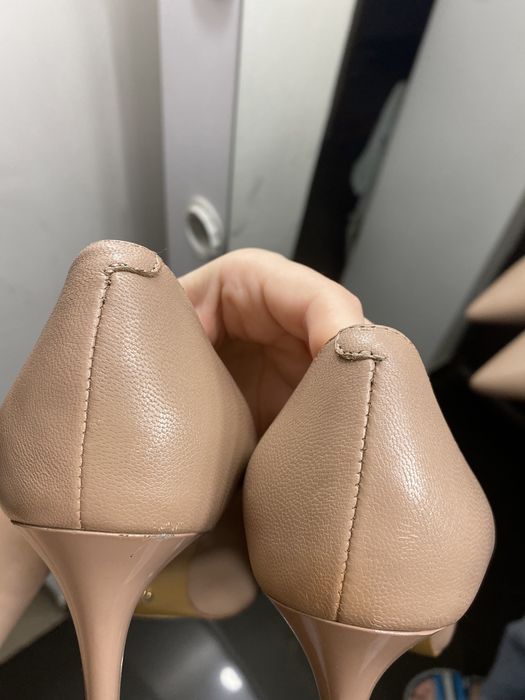 Бежеві туфлі / туфлі-човники, 38 розмір