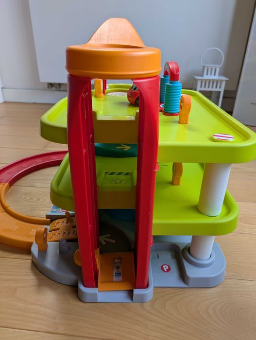 Smoby parking garaż