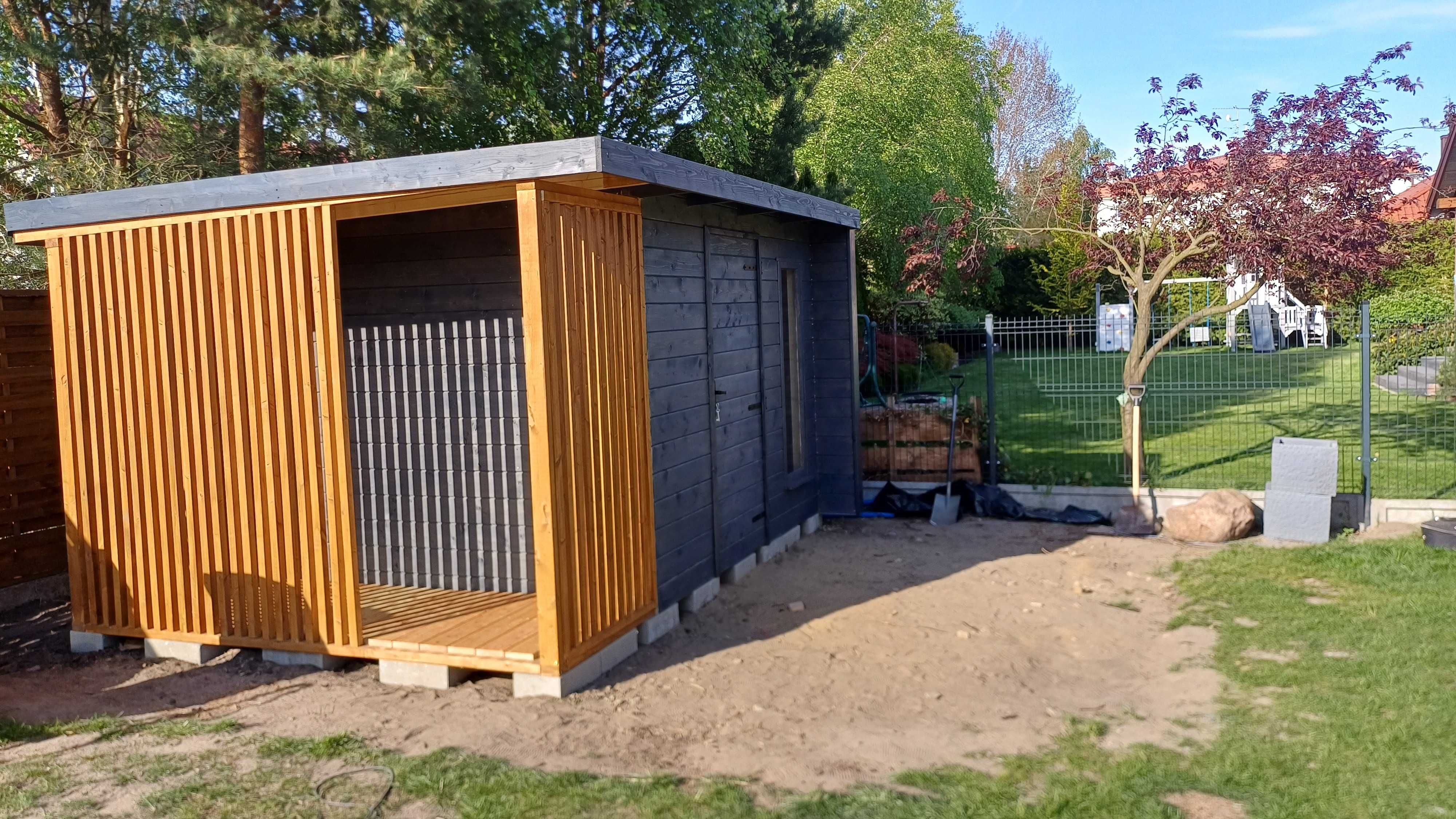 Domek narzędziowy pod wymiar - certyfikowane drewno.