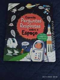 Livro " Espreita perguntas e respostas sobre o espaço"