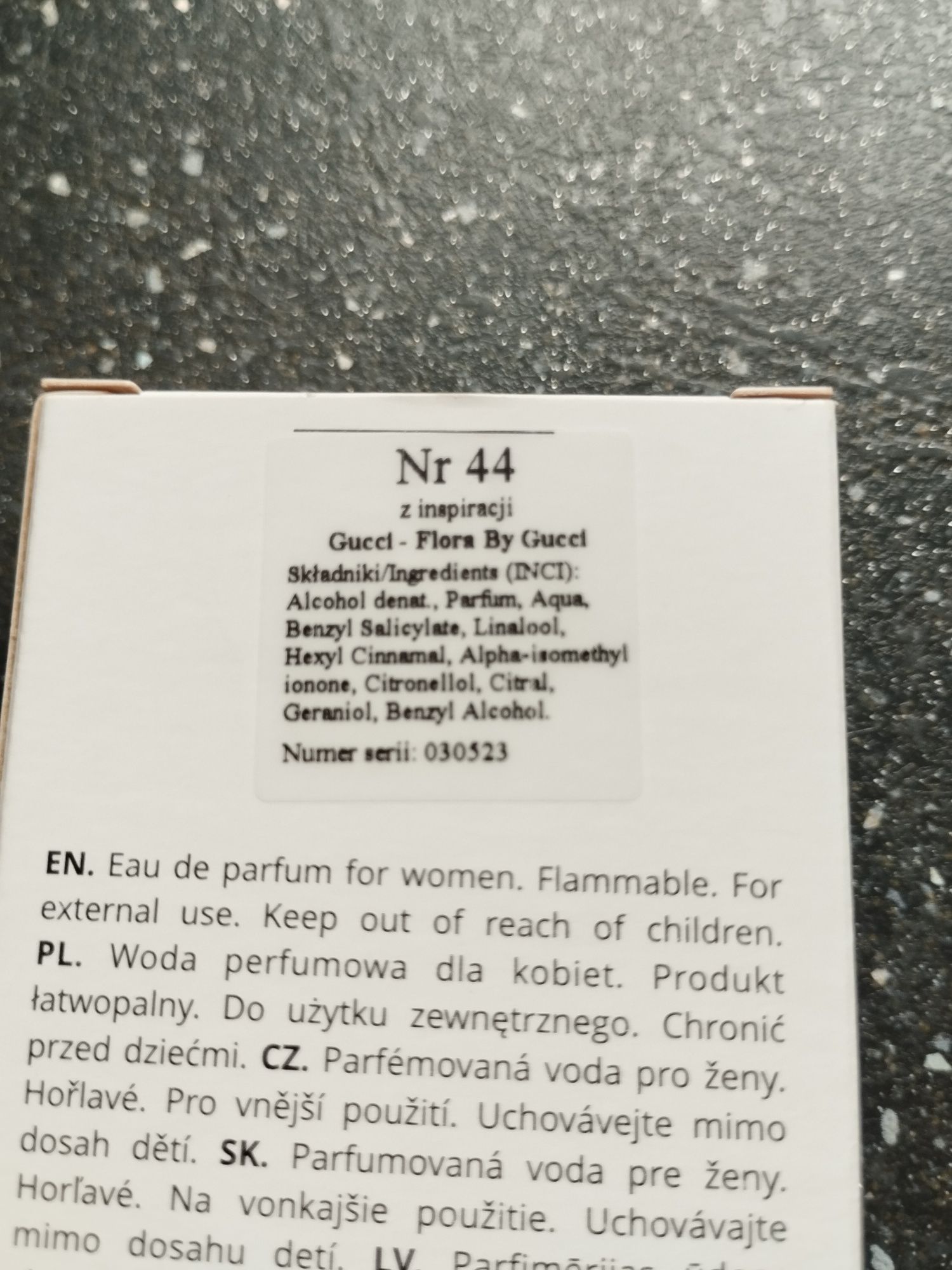 Francuskie perfumy nr.44 Gucci