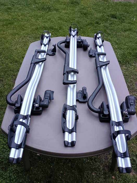 Uchwyt bagażnik rowerowy Thule Proride 591 zestaw 3 szt one key system