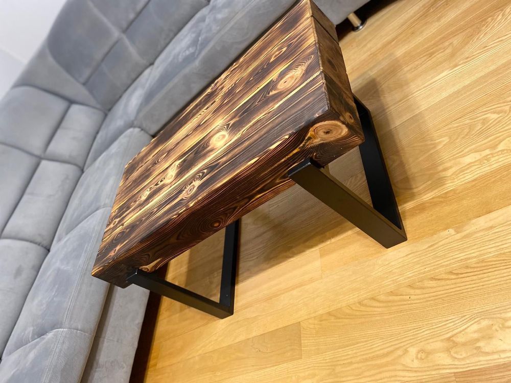 Stolik kawowy ława loft z bali