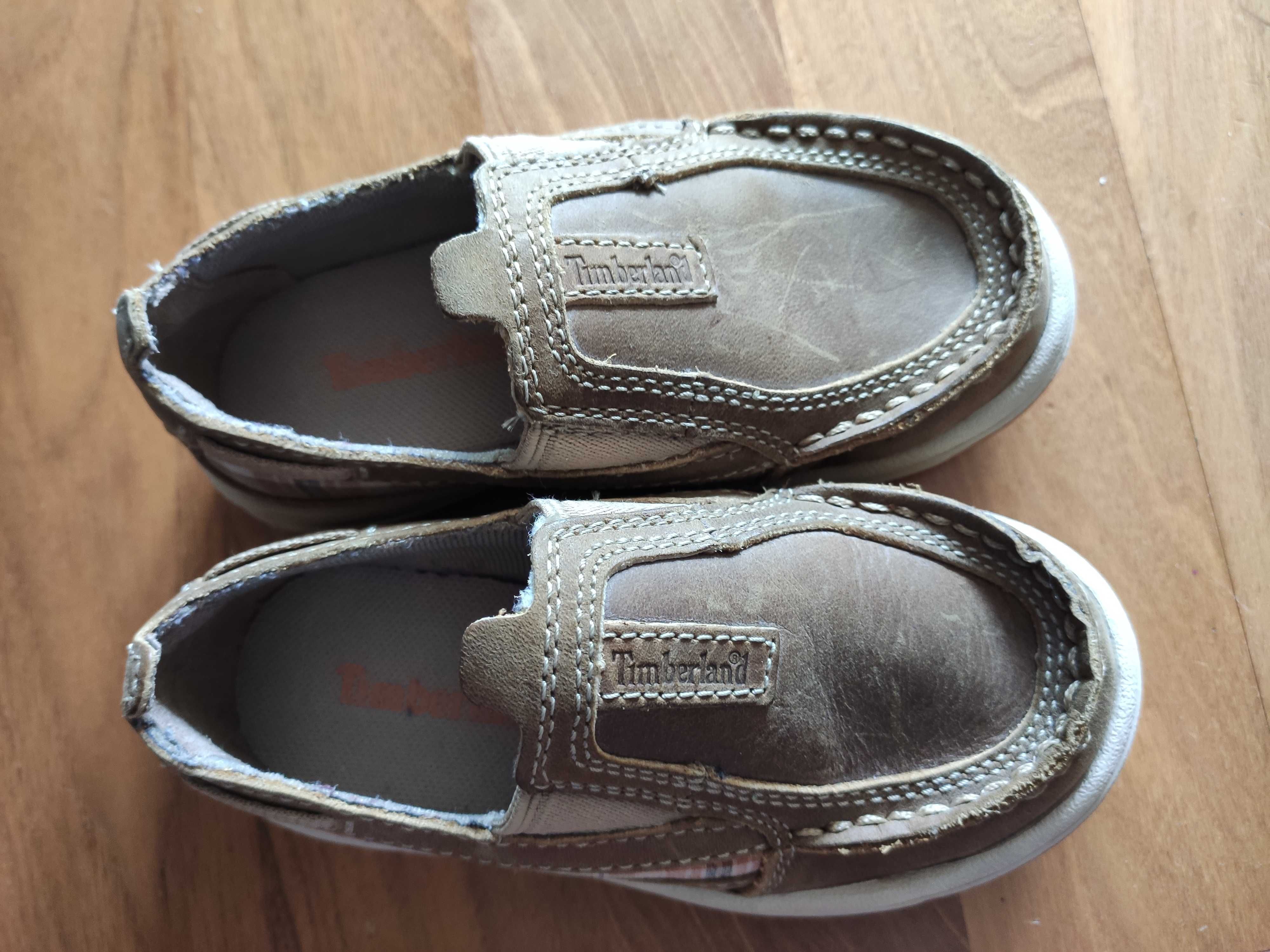 Nowe buty skórzane mokasyny Timberland r. 25