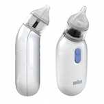 Aspirator Elektryczny Do Nosa Odcągacz Kataru 2Tryby Braun BNA