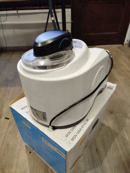 Maszyna do lodów w domu elektryczna sprawna lodziarka