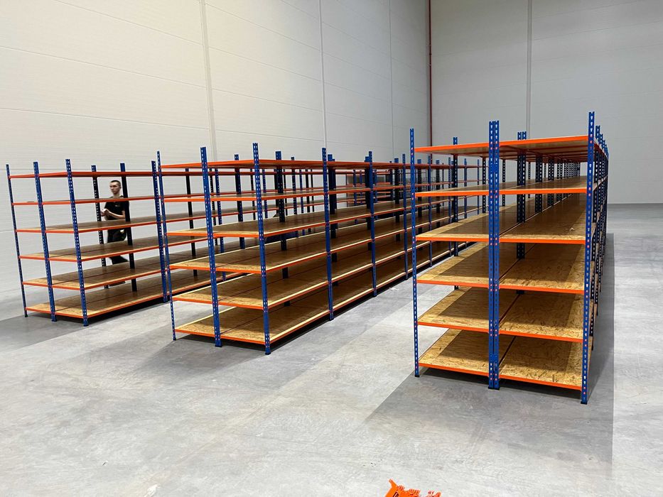 Regały Metalowe Ogólnego Zastosowania Bezpieczne Łatwy Montaż