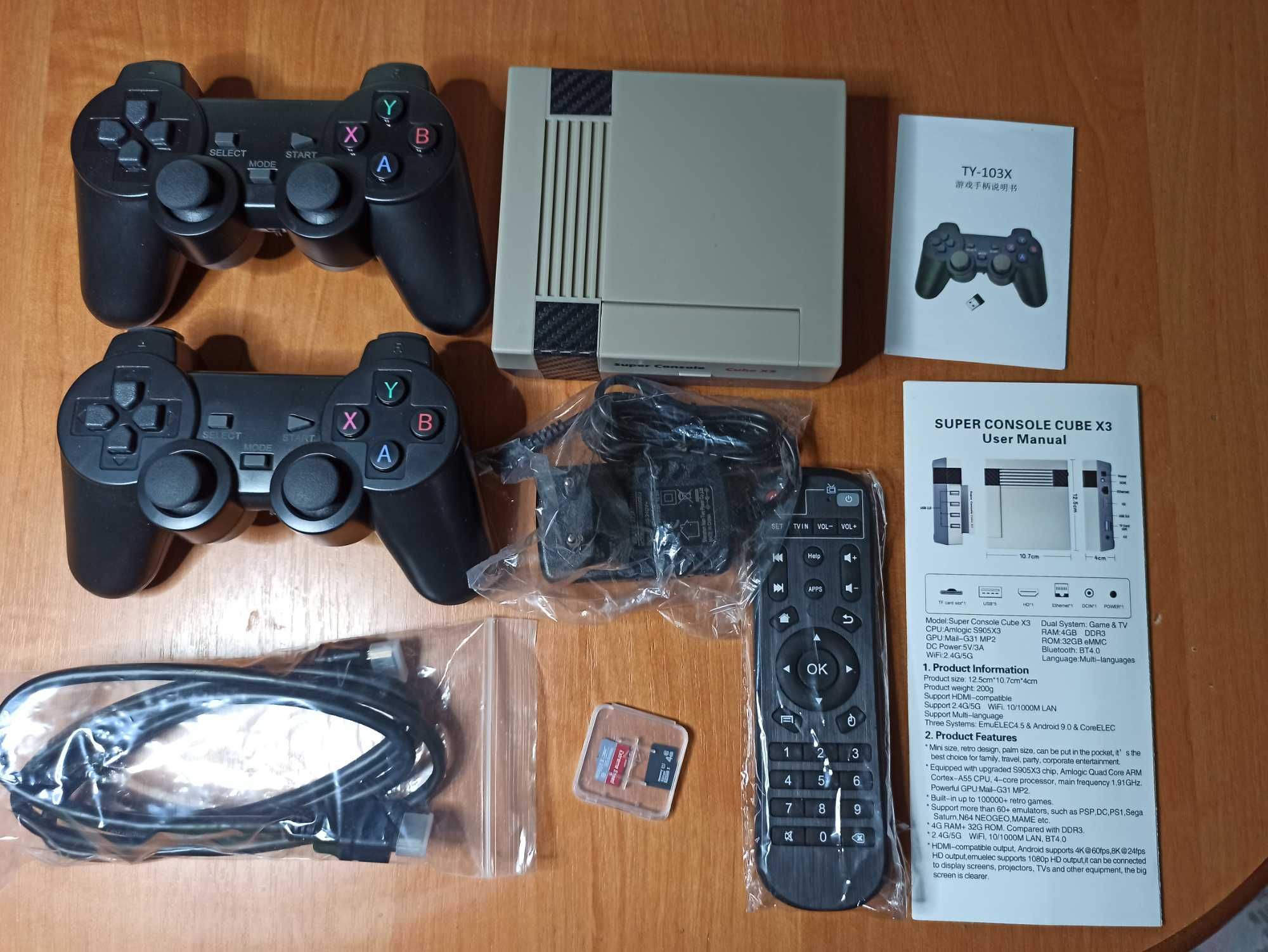 KinHank Super Console Cube X3 256 GB ретро игровая андроид приставка