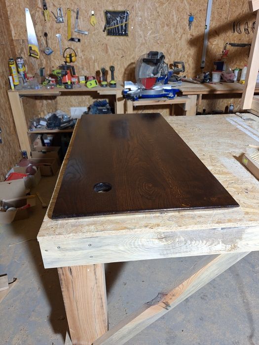 Blat dębowy 120 x 58 cm