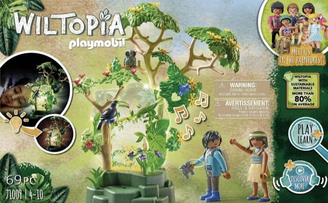 Playmobil Witopia Nocne Światło Lasu Deszczowego 71009