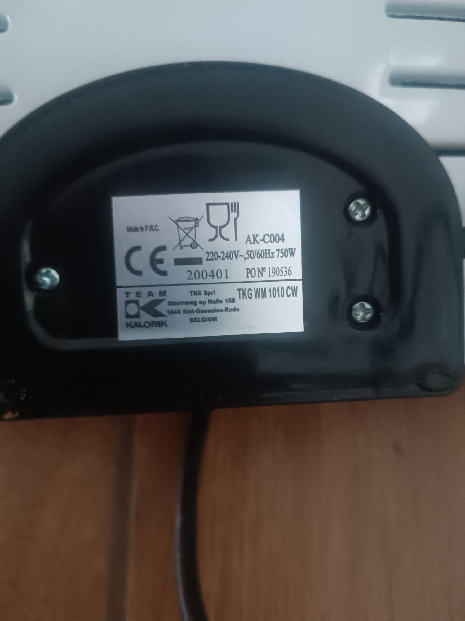 Gofrownica create 750 w