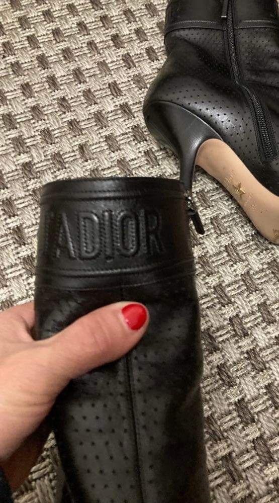 Botins Dior pretos 37