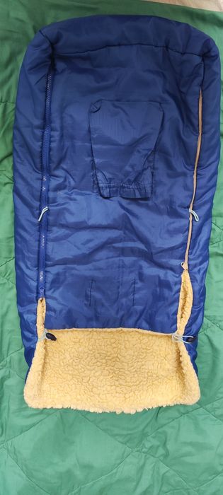 Конверт в коляску на овчині