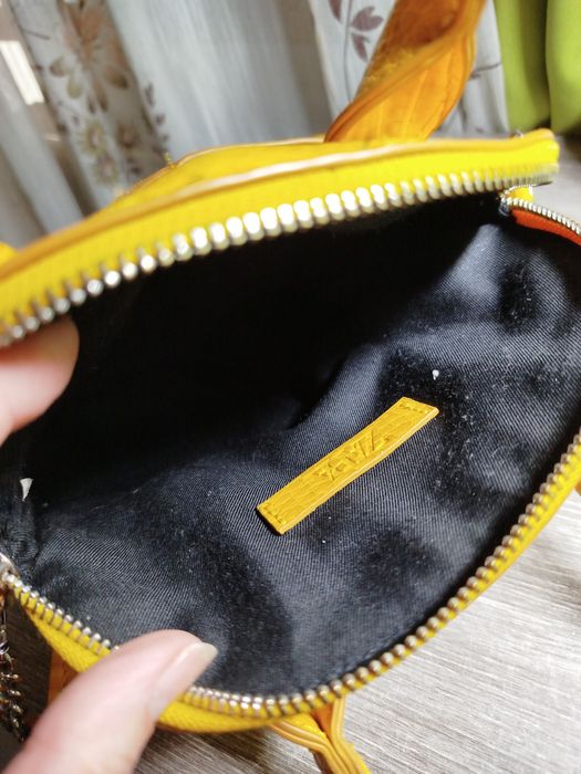 Сумочка жіноча Zara,  Animal print, ефект шкіри крокодила