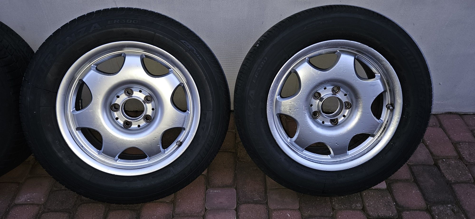 Koła alufelgi Mercedes 16" 7,5J ET42 5x112Mercedes Opony lato225/55R16