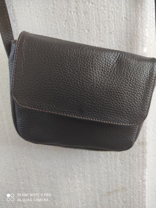 Новый Клатч натуральная кожа Италия