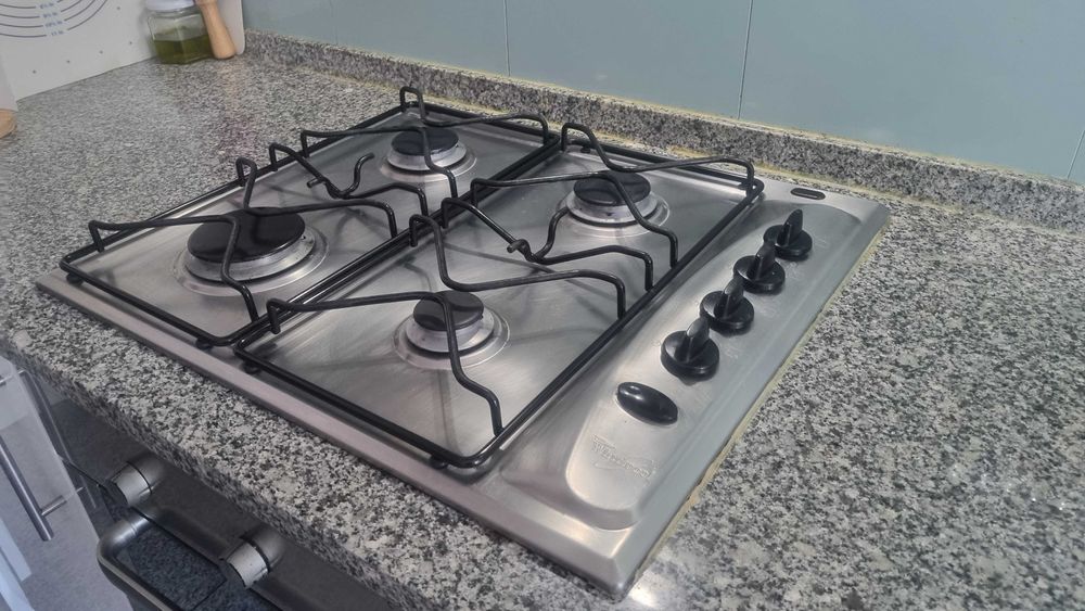 Fogão a gás Whirlpool de encastrar