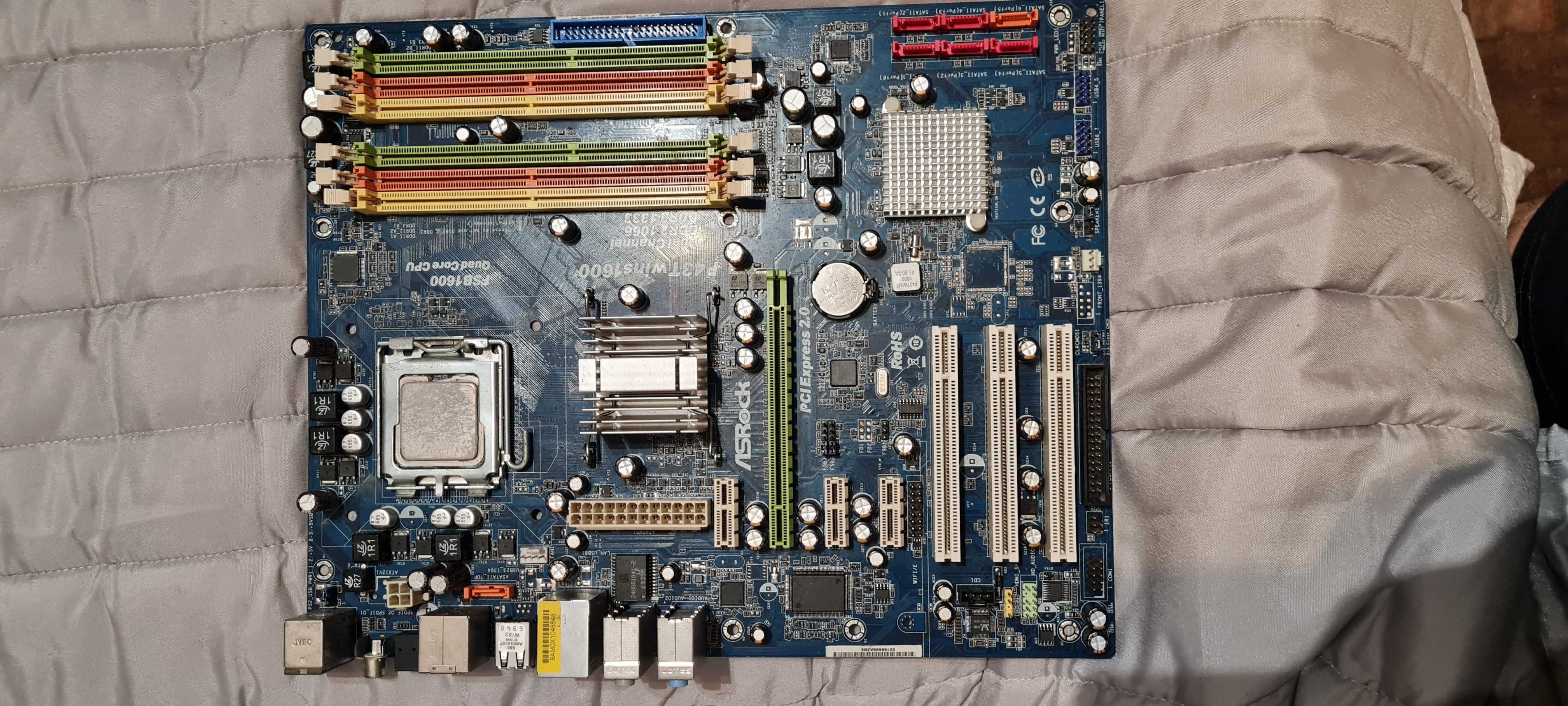 motherboard P43Twins 1600