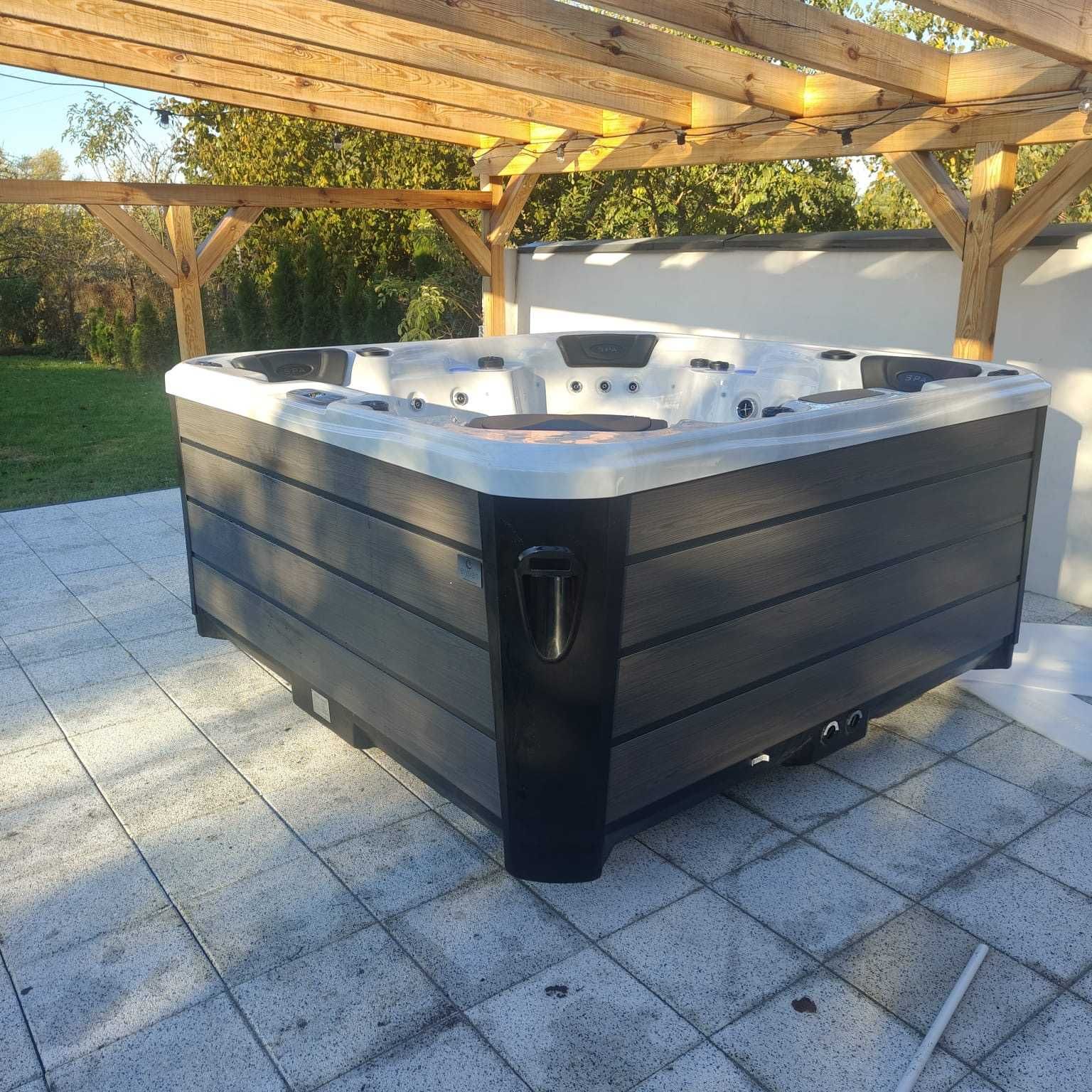 jacuzzi ogrodowe, wanna spa