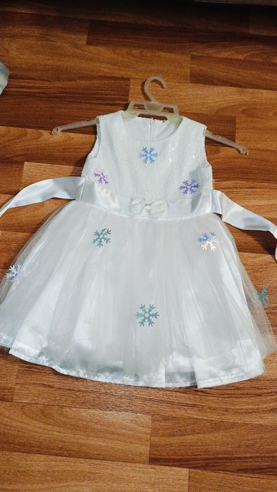 Плаття сніжинки 92 см