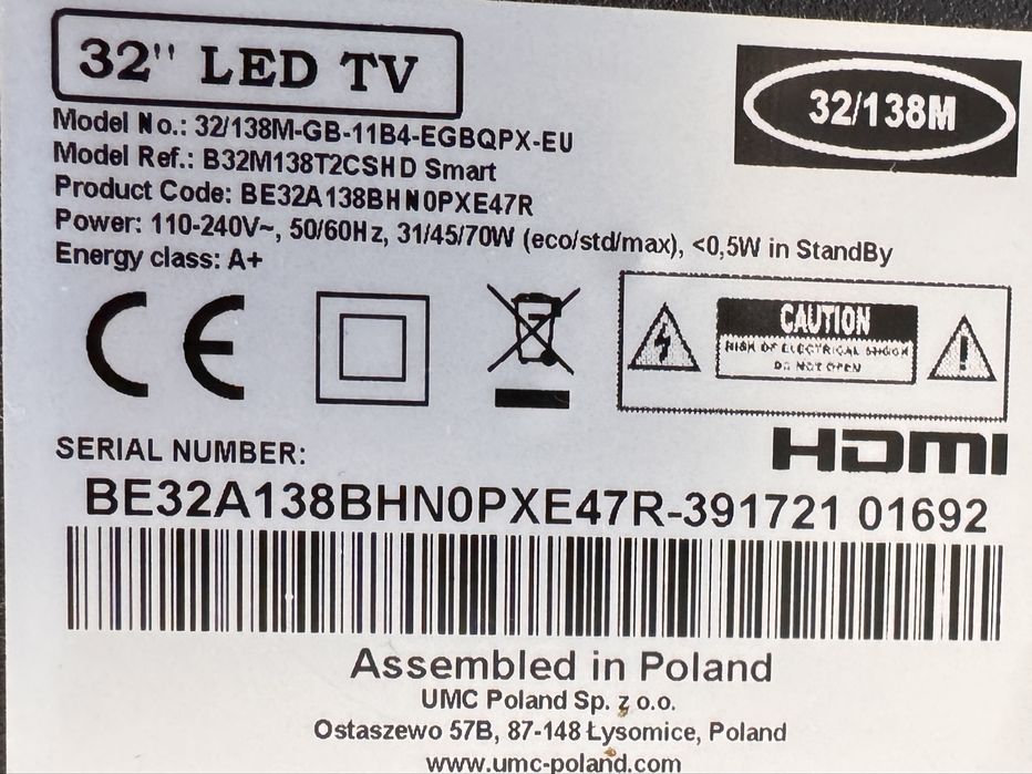 Tv 32 Blaupunkt LED